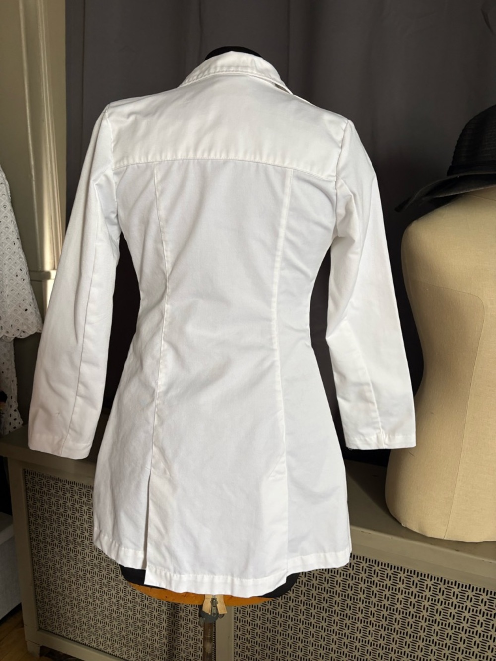 Tailored Women's Lab Coat - Picture 3 of 11